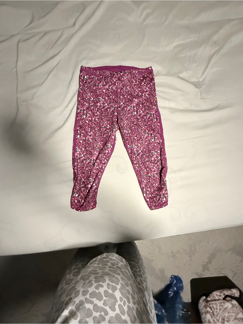 lululemon athletica women’s' Magenta Floral Print Leggings